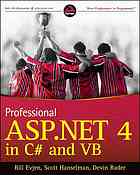 Professional Aspnet 4 In C And Vb Bill Evjen Scott Hanselman Devin Rader