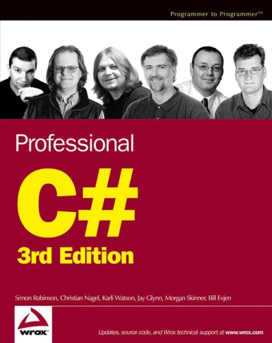 Professional C 3rd Ed Simon Robinson Et Al