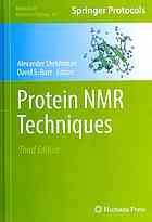 Protein Nmr Techniques 3rd Ed Alexander Shekhtman David S Burz
