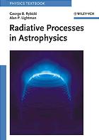 Radiative Processes In Astrophysics George B Rybicki Alan P Lightman