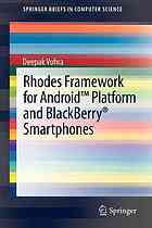 Rhodes Framework For Android Platform And Blackberry Smartphones 1st Edition Deepak Vohra