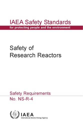 Safety Of Research Reactors International Atomic Energy Agency