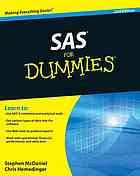 Sas For Dummies 2nd Ed Stephen Mcdaniel Chris Hemedinger