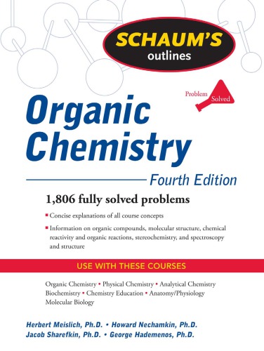 Schaums Outlines Organic Chemistry 4th Ed Herbert Meislich Et Al