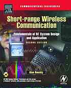 Shortrange Wireless Communication Fundamentals Of Rf System Design And Application 2nd Ed Alan Bensky