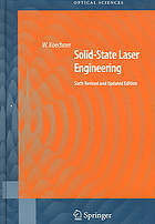 Solidstate Laser Engineering 6th Ed Walter Koechner