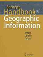 Springer Handbook Of Geographic Information 1st Edition Charles Roswell Auth