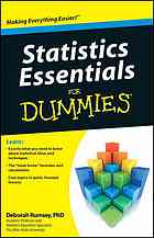 Statistics Essentials For Dummies Deborah J Rumsey