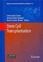 Stem Cell Transplantation 1st Edition Rafael Matesanz Auth
