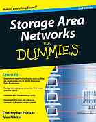 Storage Area Networks For Dummies 2nd Ed Christopher Poelker Alex Nikitin