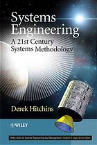 Systems Engineering A 21st Century Systems Methodology Derek K Hitchins