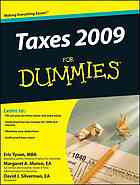 Taxes 2009 For Dummies Eric Tyson Margaret A Munro David J Silverman