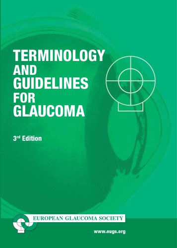 Terminology And Guidelines For Glaucoma 3rd Ed European Glaucoma Society