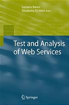 Test And Analysis Of Web Services Luciano Baresi Elisabetta Di Nitto