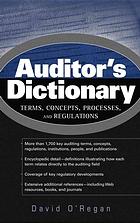 The Auditors Dictionary David Oregan