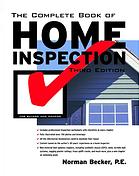 The Complete Book Of Home Inspection 3rd Ed Norman Becker