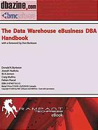 The Data Warehouse Ebusiness Dba Handbook Donald K Burleson Et Al