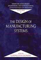 The Design Of Manufacturing Systems Cornelius T Leondes Crc Press