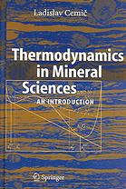 Thermodynamics In Mineral Sciences An Introduction Ladislav Cemic