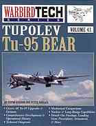 Tupolev Tu95 Bear Yefim Gordon Peter Davison