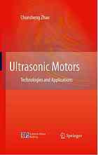 Ultrasonic Motors Technologies And Applications Chunsheng Zhao
