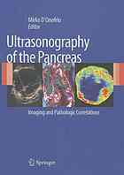 Ultrasonography Of The Pancreas Imaging And Pathologic Correlations 1st Edition Anna Gallotti