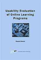 Usability Evaluation Of Online Learning Programs Claude Ghaoui