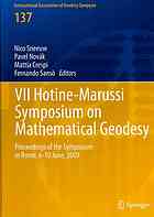 Vii Hotinemarussi Symposium On Mathematical Geodesy Proceedings Of The Symposium In Rome 610 June 2009 1st Edition M Caputo Auth