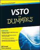 Vsto For Dummies Bill Sempf Peter Jausovec