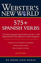 Websters New World 575 Spanish Verbs Elsa Pittman