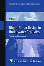 Digital Sonar Design In Underwater Acoustics Principles And Applications Qihu Li