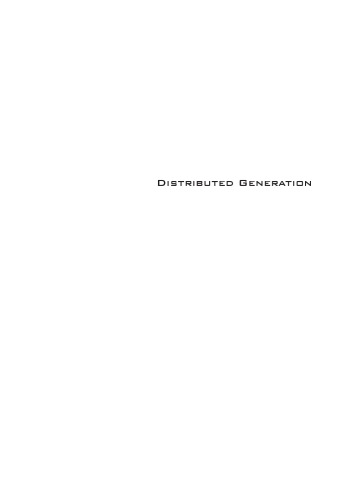 Distributed Generation D N Gaonkar