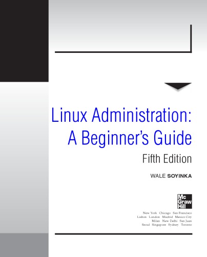 Linux Administration A Beginners Guide 5th Ed Wale Soyinka