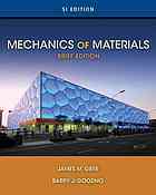 Mechanics Of Materials Brief Ed Si James M Gere Barry J Goodno