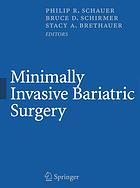 Minimally Invasive Bariatric Surgery P R Schauer Bruce D Schirmer Stacy A Brethauer