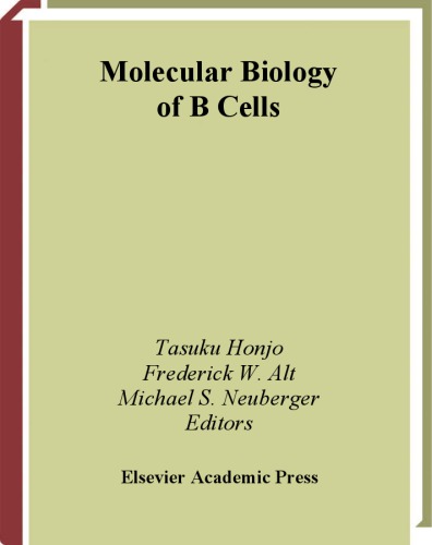 Molecular Biology Of B Cells T Honjo Frederick W Alt M S Neuberger