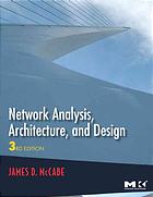 Network Analysis Architecture And Design 3rd Ed James D Mccabe