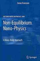 Nonequilibrium Nanophysics A Manybody Approach 1st Edition Jonas Fransson Auth