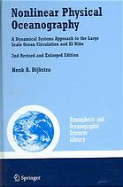 Nonlinear Physical Oceanography Henk A Dijkstra