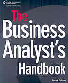The Business Analysts Handbook Howard Podeswa