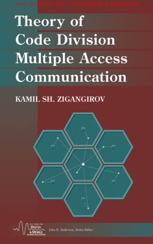 Theory Of Code Division Multiple Access Communication K Sh Zigangirov