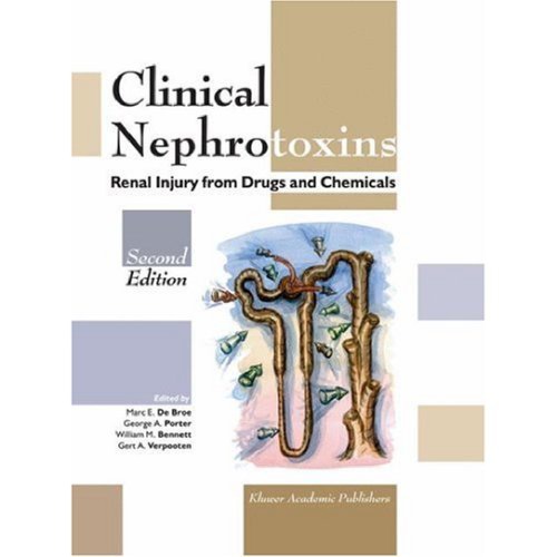Clinical Nephrotoxins 2nd Ed M Debroe Et Al