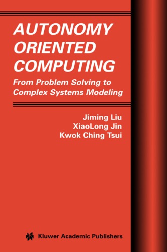 Autonomy Oriented Computing J Lu Et Al