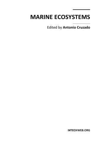 Marine Ecosystems A Cruzado