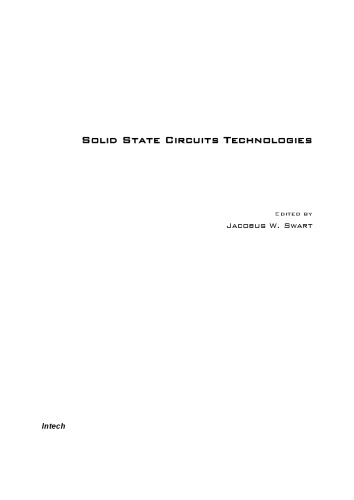 Solid State Circuits Technologies J Swart