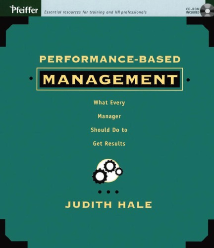 Performancebased Management Judith Hale