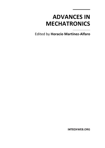 Advances In Mechatronics H Martinezalfaro