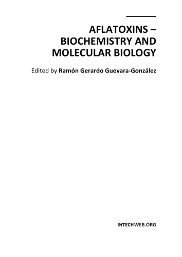 Aflatoxins Biochemistry And Molecular Biology R Guevaragonzalez