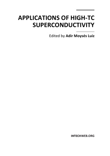Applications Of Hightc Superconductors A Luiz