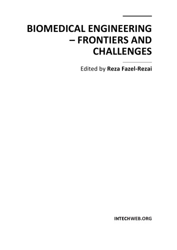 Biomedical Engineering Frontiers And Challenges R Fazelrezai